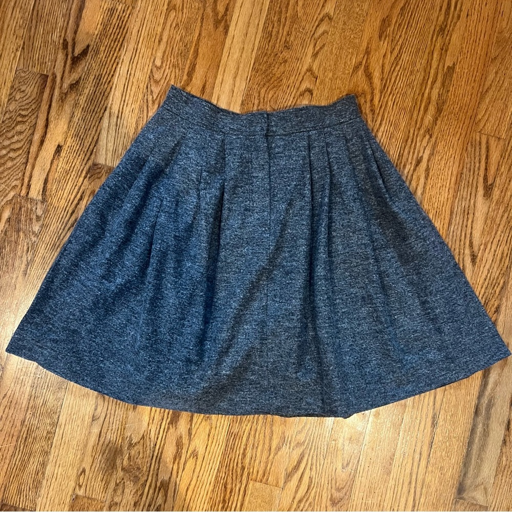 Cacharel Wool Pleated Skirt